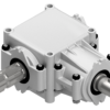 Cutie transmisie utilaje L-25 raport 1:2,91 corp de aluminiu intrare ax cardan 1”3/8 Z6 iesire ax drept cu pana de 30 mm. Cu o putere transmisibila de pana la 9 kw (13 HP) cu o turatie a prizei de putere de 540 rotati / minut Cutie transmisie utilaje L-25 raport 1:2,91 corp de aluminiu intrare ax cardan 1”3/8 Z6 iesire ax drept cu pana de 30 mm. Cu o putere transmisibila de pana la 9 kw (13 HP) cu o turatie a prizei de putere de 540 rotati / minut