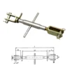 Brat tirant lateral filet M 24X2,5 lungime minima 450 mm -max. 600 mm Brat tirant lateral filet M 24X2,5 lungime minima 450 mm -max. 600 mm