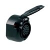 Priza mama 13 pini 12V plastic iso 1724 tip N cu capac