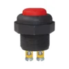Buton pornire din plastic cu revenire 12-V