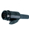 Priza tata 13 pini 12V plastic iso 1724 tip N