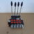 Distribuitor Hidraulic 3/8" 4 Manete Cu Dubla Comanda 40 litri